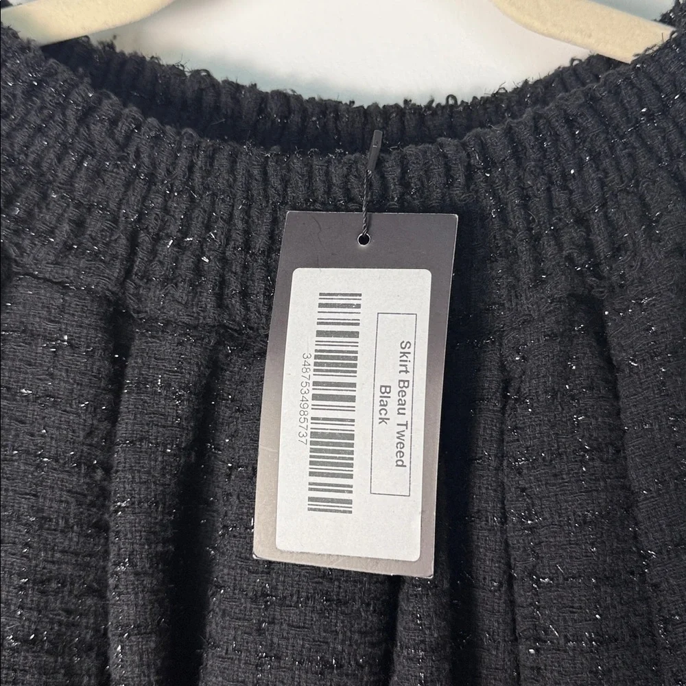 MARIELLE Skirt Beau Tweed Black - Picture 5 of 7